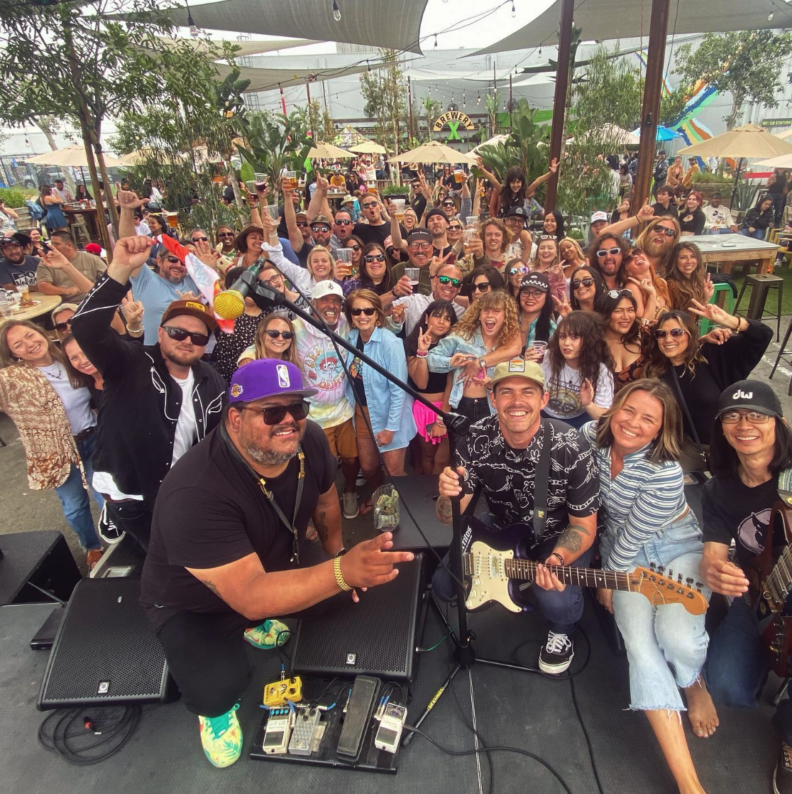Burritos crowd at Brewery X in Anaheim, CA
