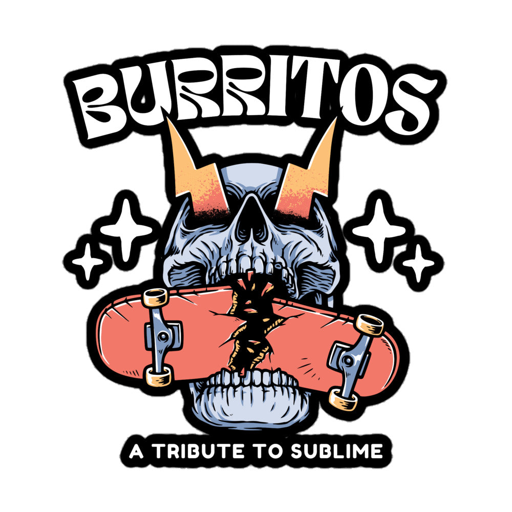 Burritos Skate Deck Sticker