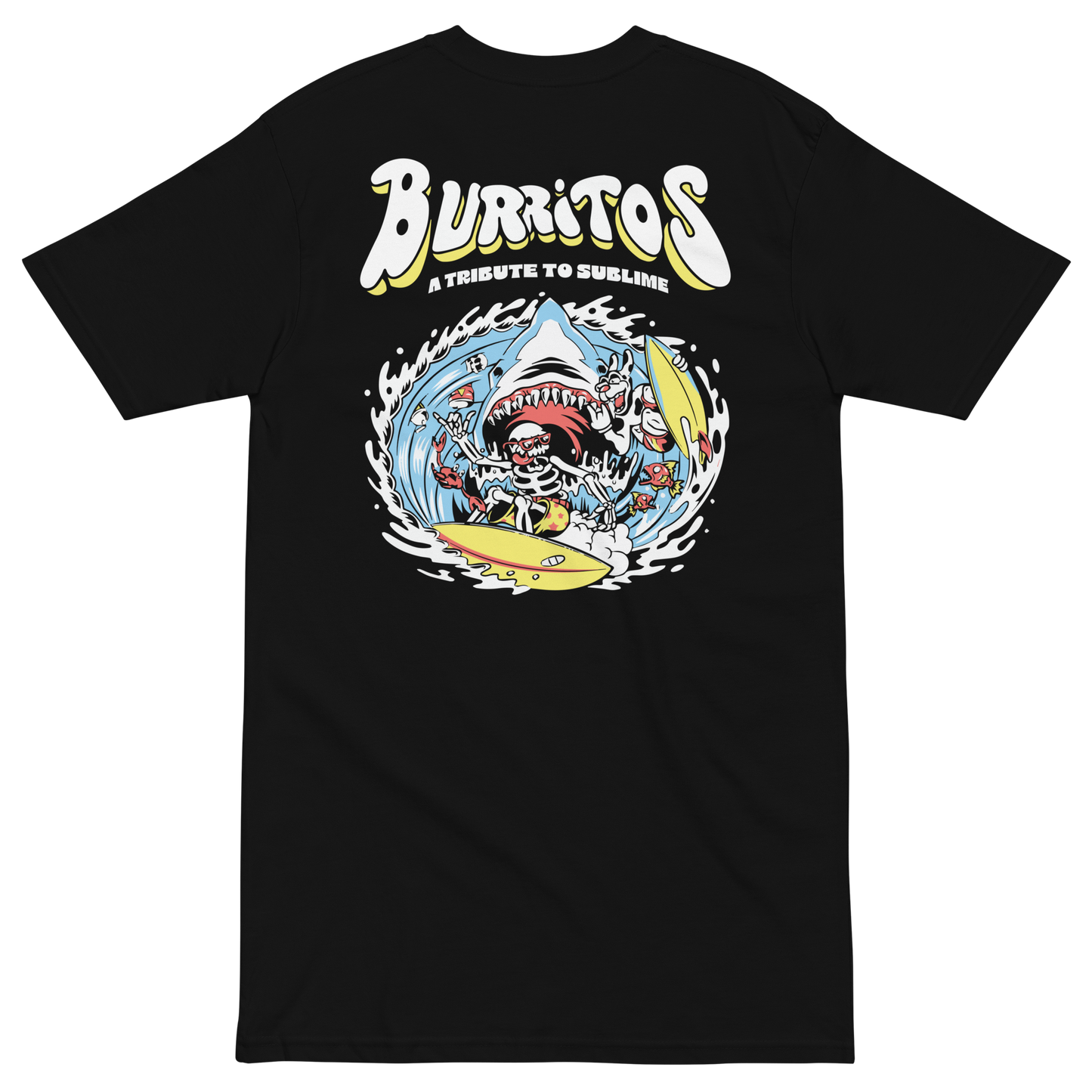 Burritos Shark Men's Tee